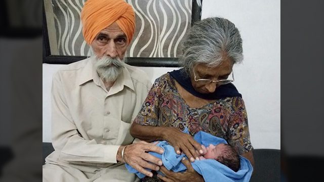 70-year-old Indian woman gives birth to first baby