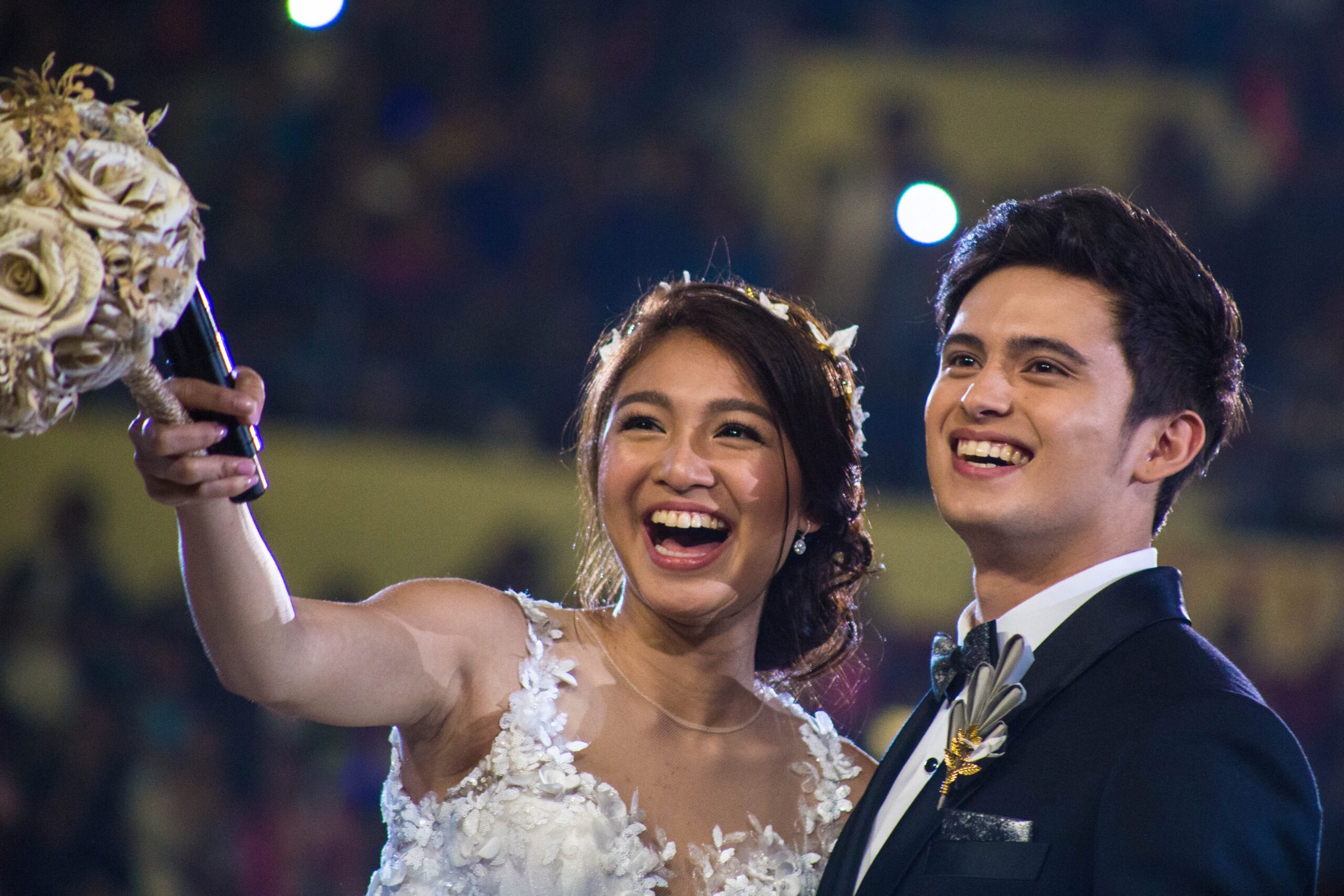 IN PHOTOS: James Reid, Nadine Lustre share sweet moments at ‘OTWOL’ finale viewing