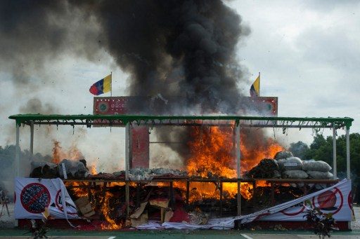 Myanmar torches drugs worth nearly $60 million