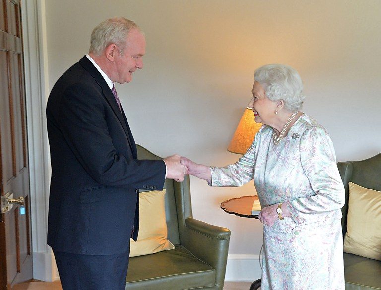 ‘I’m still alive’ jokes Queen Elizabeth on Northern Ireland visit