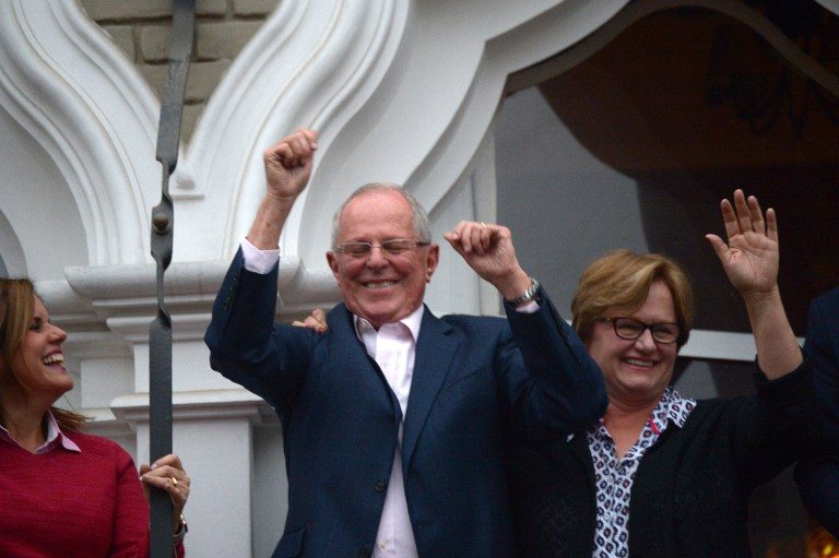 Ex-banker has edge in tight Peru presidential vote
