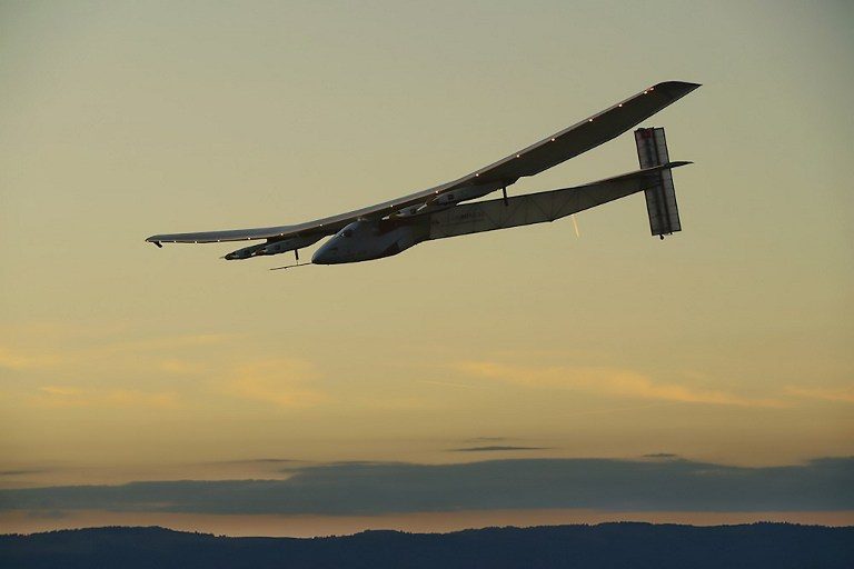 Solar plane completes first-ever Atlantic flight