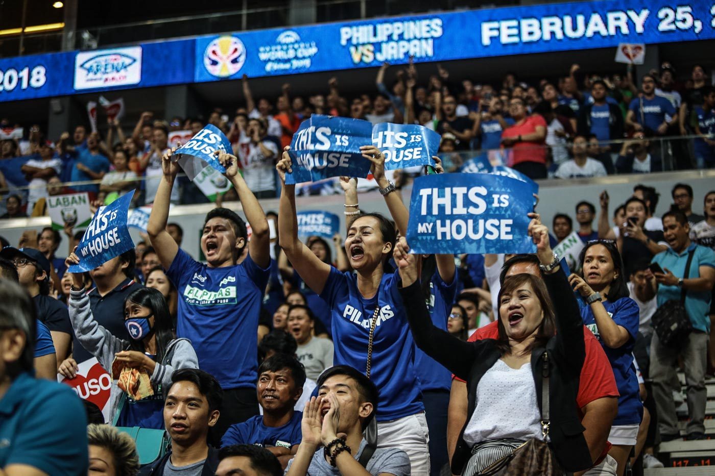 SIXTH MAN. The noisy hometown crowd at the MOA Arena is a big factor. Photo by Josh Albelda/Rappler 