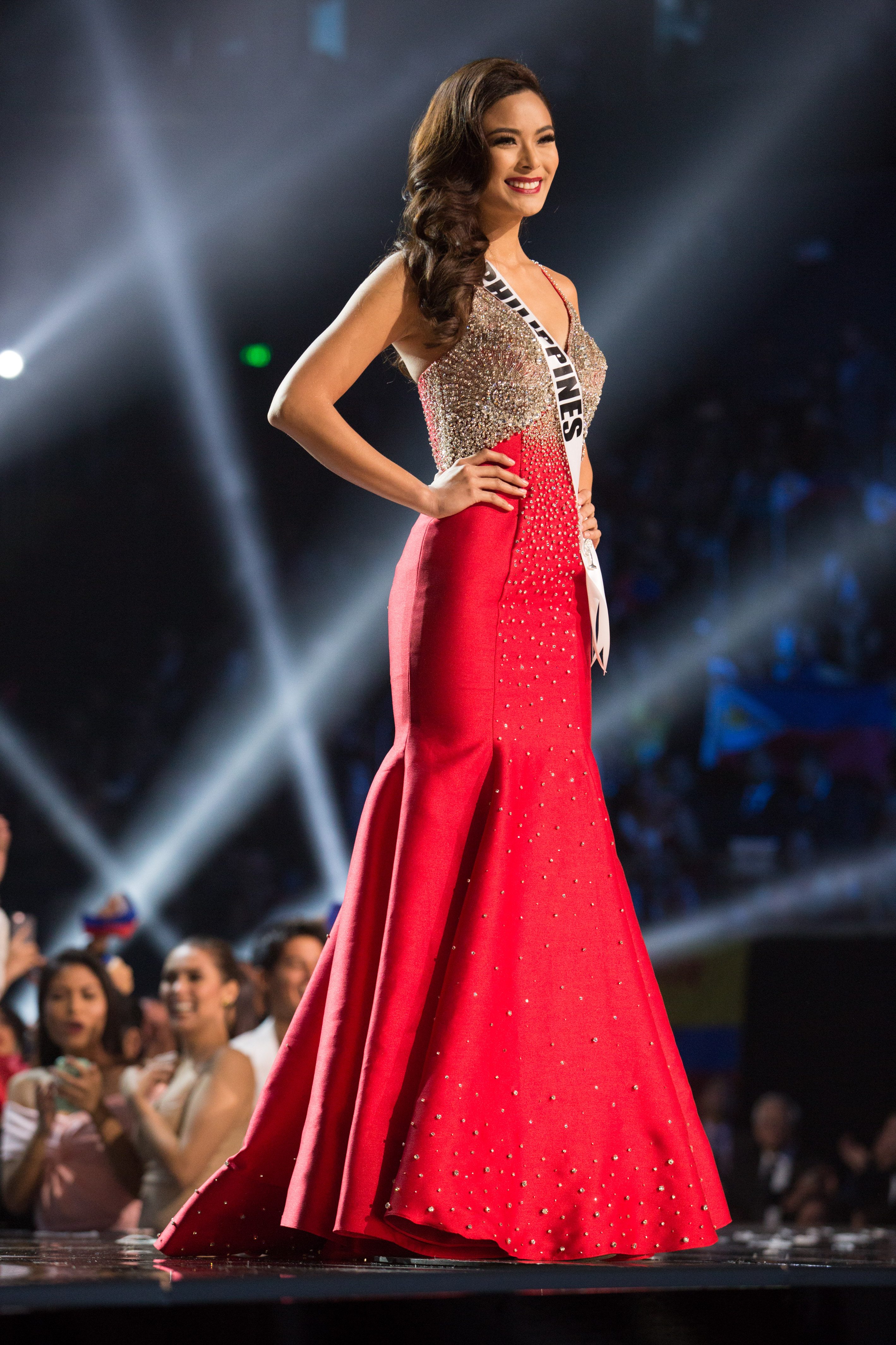 TOP 6 FINALIST. The Philippines' Maxine Medina is announced as a Top 6 finalist during the Miss Universe 2016 pageant. Photo from HO/The Miss Universe Organization  
