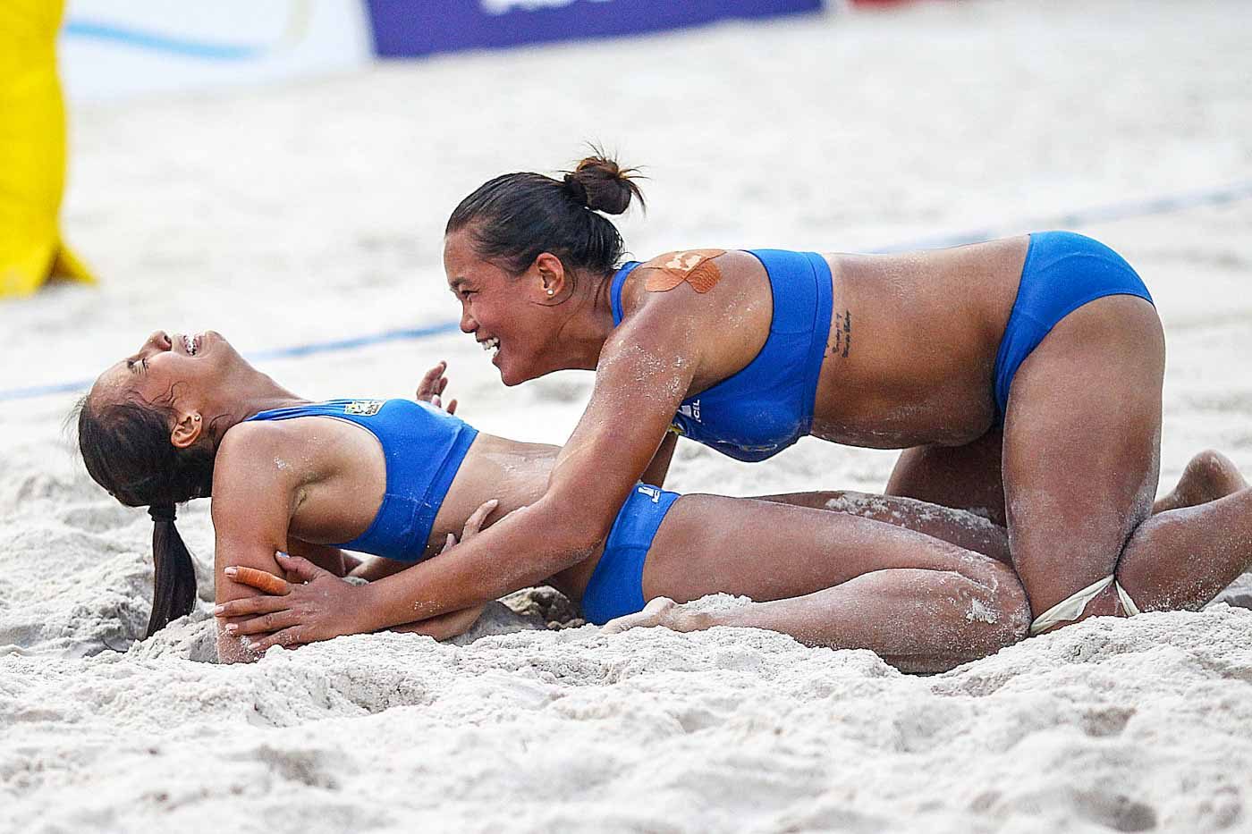 Gonzaga, Bautista carry RC Cola Army A to PSL beach volleyball crown