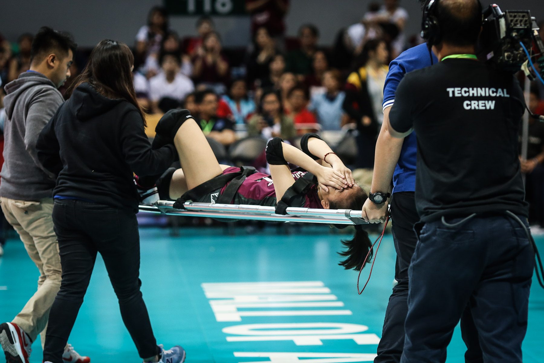 UP libero Princess Gaiser bids early farewell to UAAP career after ACL injury