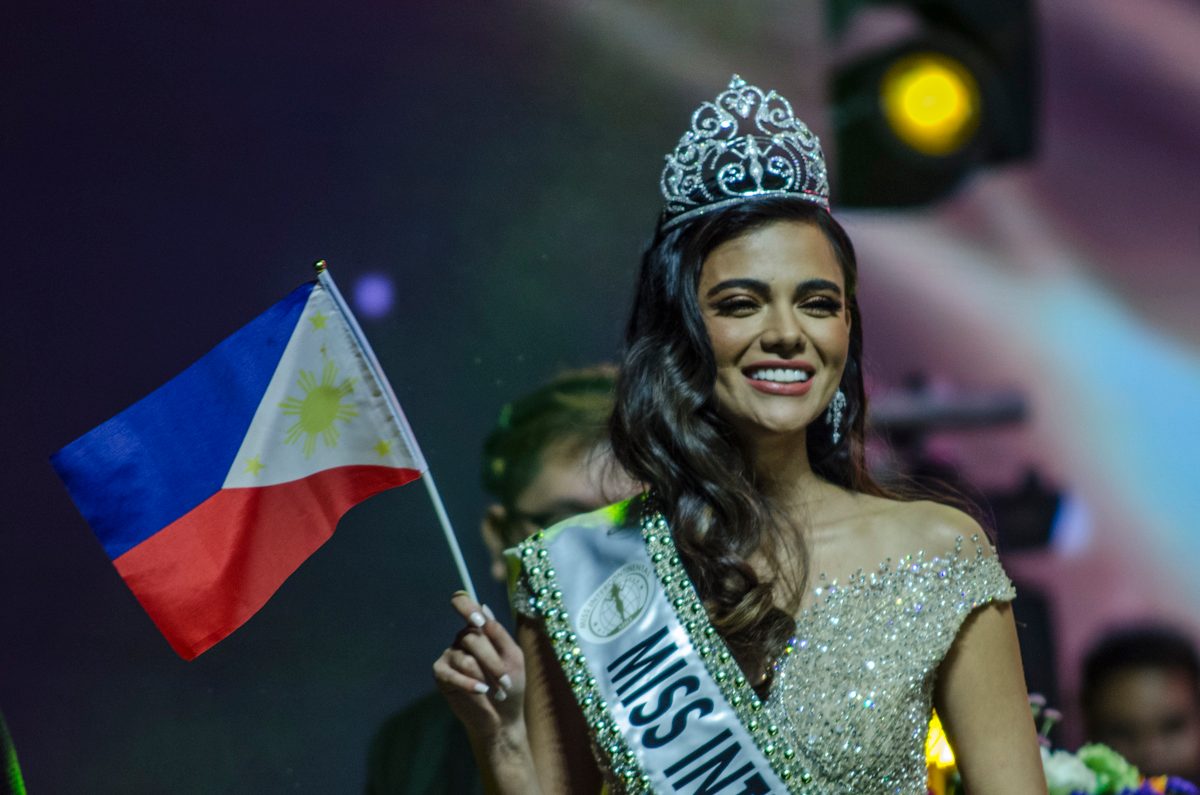 HISTORY. Karen Gallman becomes the first Filipina to win the Miss Intercontinental title in January 2019. File photo by Rob Reyes/Rappler 