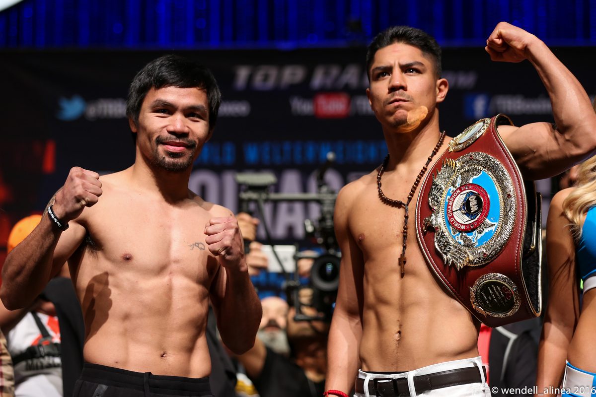 Manny Pacquiao will have a tougher time against Jessie Vargas than people think, says Brian Viloria. Photo by Wendell Alinea/Rappler 