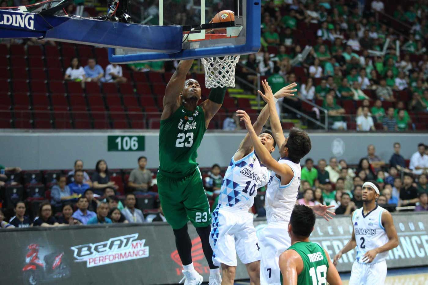 Mbala leads Green Archers in takedown of Falcons
