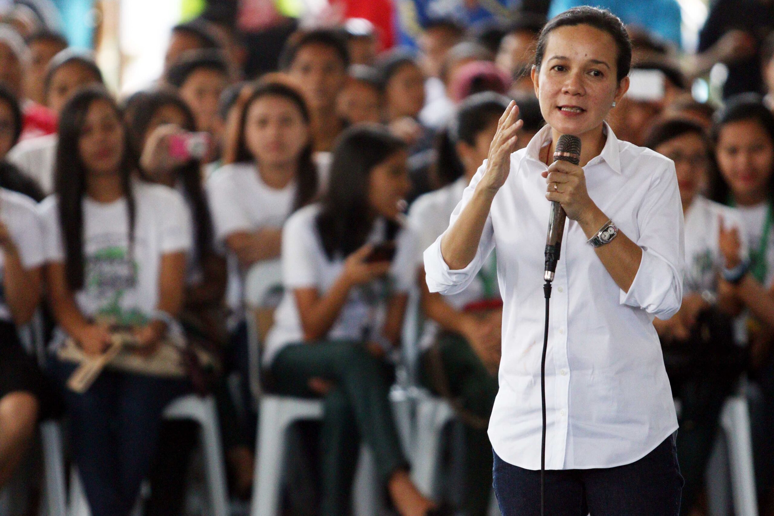 ‘President’ Grace Poe to order surveys on peace and order situation