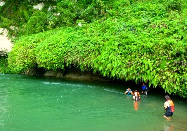 SIITAN RIVER. Part of the Cagayan River, the Siitan River is perfect for boating, tubing, and taking a dip like this. Photo by Mark Julius Estur 