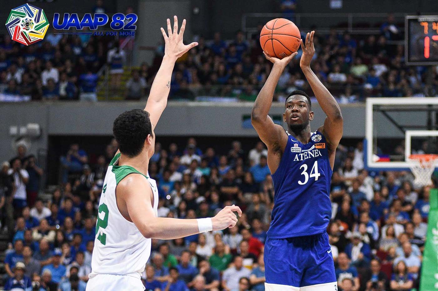 IN PHOTOS: Ateneo vs La Salle – UAAP Season 82, 2nd round