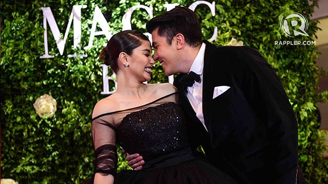 IN GIFS: Cute couple moments on the Star Magic Ball 2017 red carpet