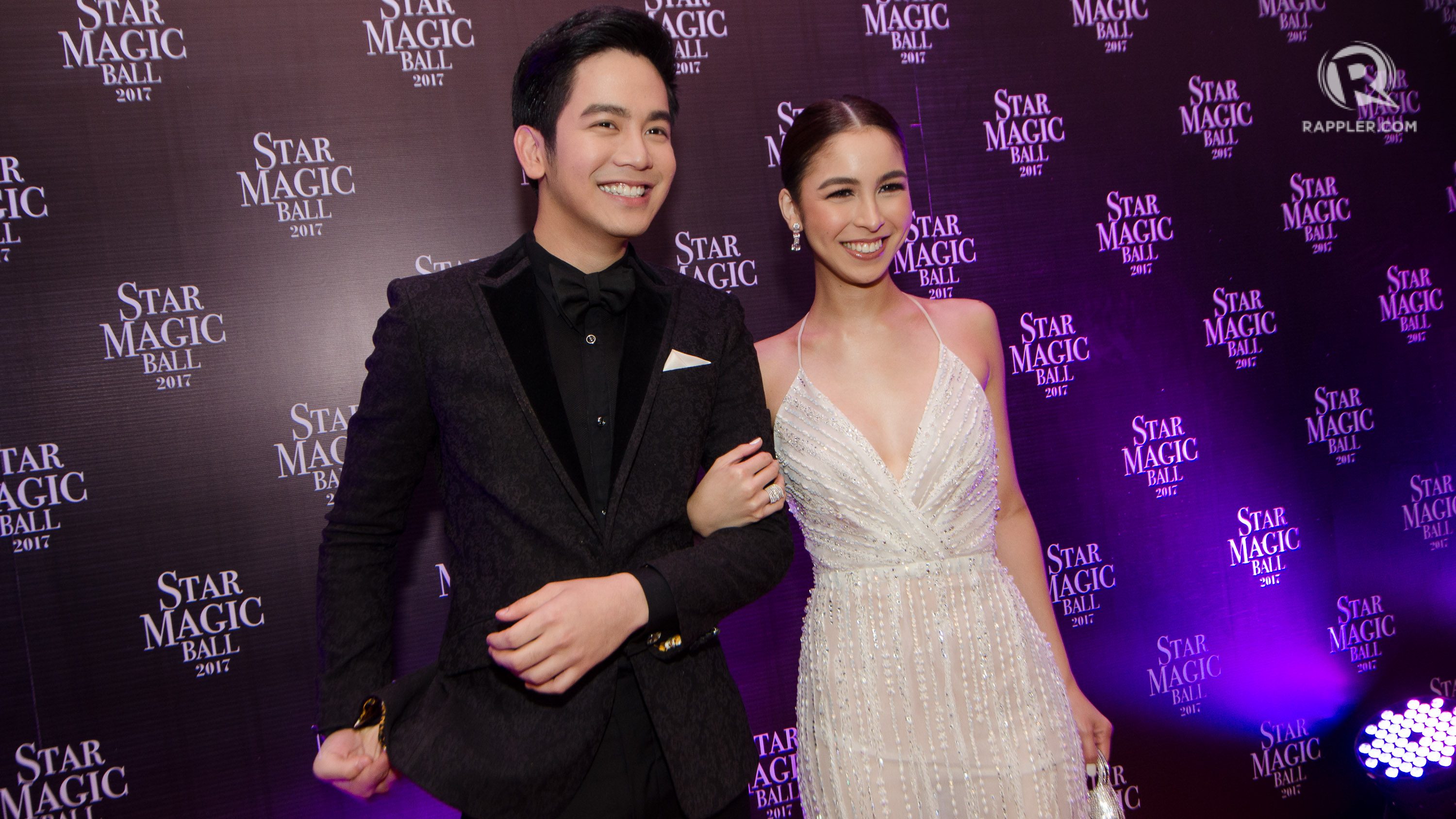 JOSHLIA. Joshua Garcia and Julia Barretto are among the tandems people were excited to see at the ball. Photo by Rob Reyes/Rappler 