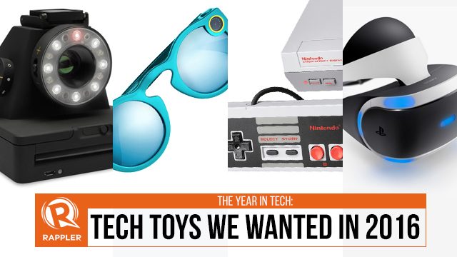 The Year In Tech: Tech toys we wanted in 2016
