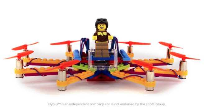 LEGO DRONES. Photo from Flybrix 