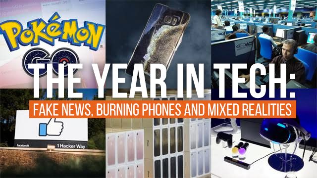 The Year In Tech: Fake news, burning phones and mixed realities