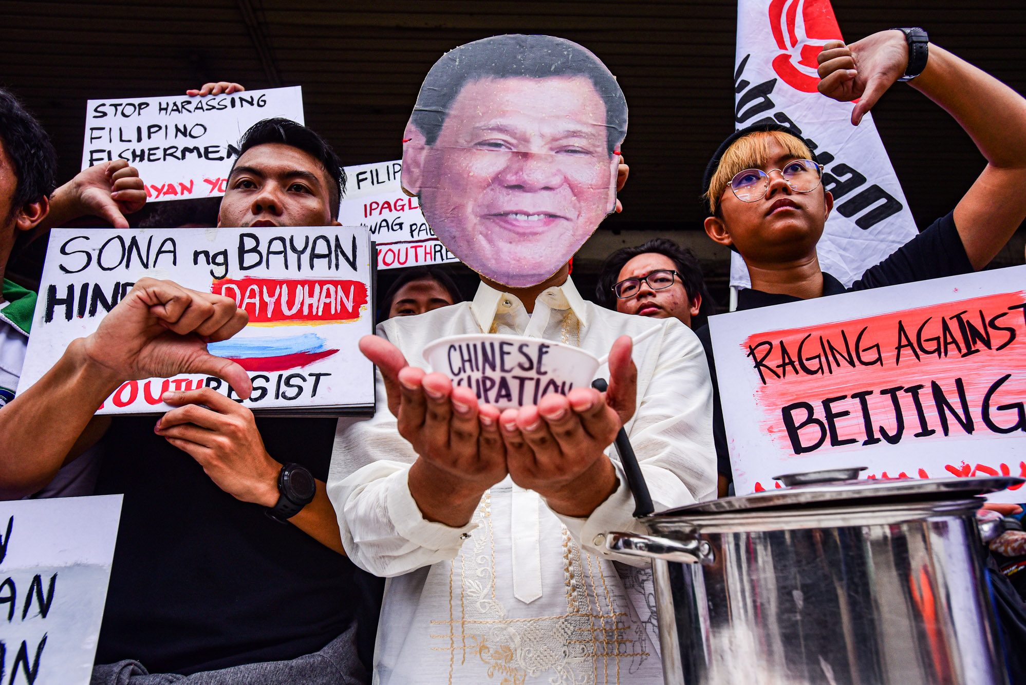 IN PHOTOS: Groups hit Duterte admin’s performance ahead of SONA 2019