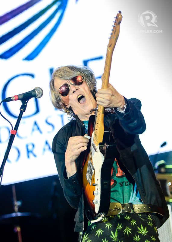 PEPE SMITH. Pepe Smith performing in Manila at Exocus Music and Arts Festival. Photo by Stephen Lavoie/Rappler 