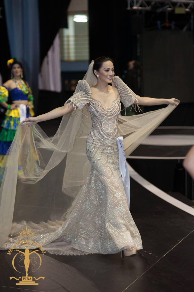 PROUD CEBUANA. Bb Pilipinas Supranational 2015 Rogelie Catacutan wears a Philipp Tamppus creation at the Miss Supranational 2015 pageant in Poland. Photo from Facebook/Miss Supranational   