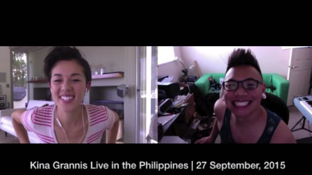WATCH: Fil-Am singer AJ Rafael teaches Kina Grannis to speak Filipino