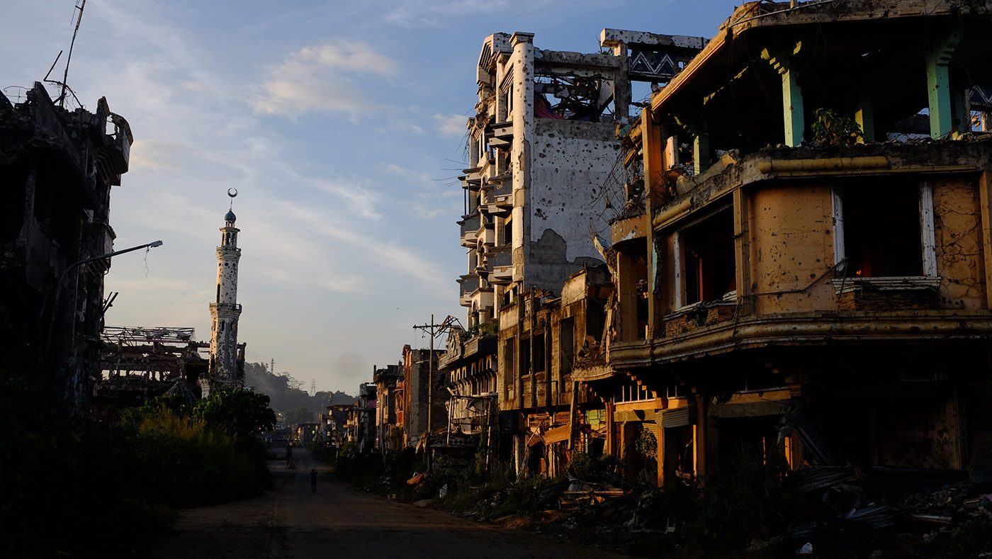 TWO YEARS AFTER. Marawi City has yet to be rebuilt almost two years after the siege, led by local terrorists, ended in October 2017. Photo by Bobby Lagsa/Rappler 