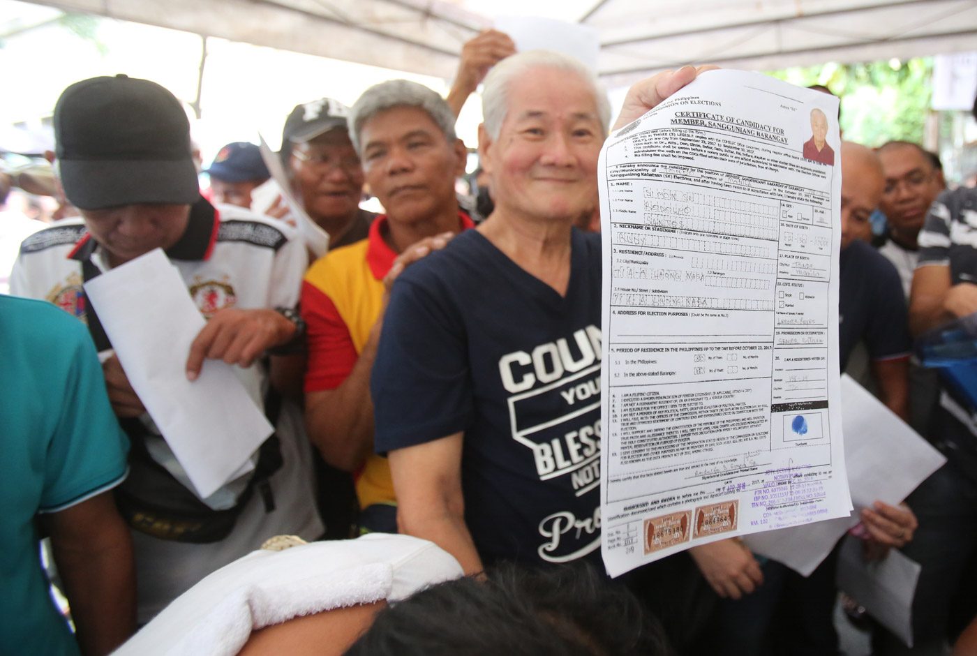 More than a million candidates run in 2018 barangay, SK elections