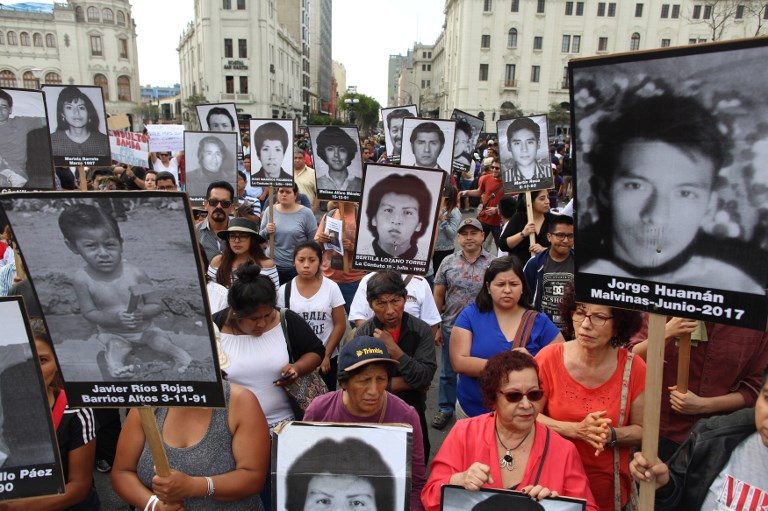 Clashes in Lima as thousands protest ex-president Fujimori pardon