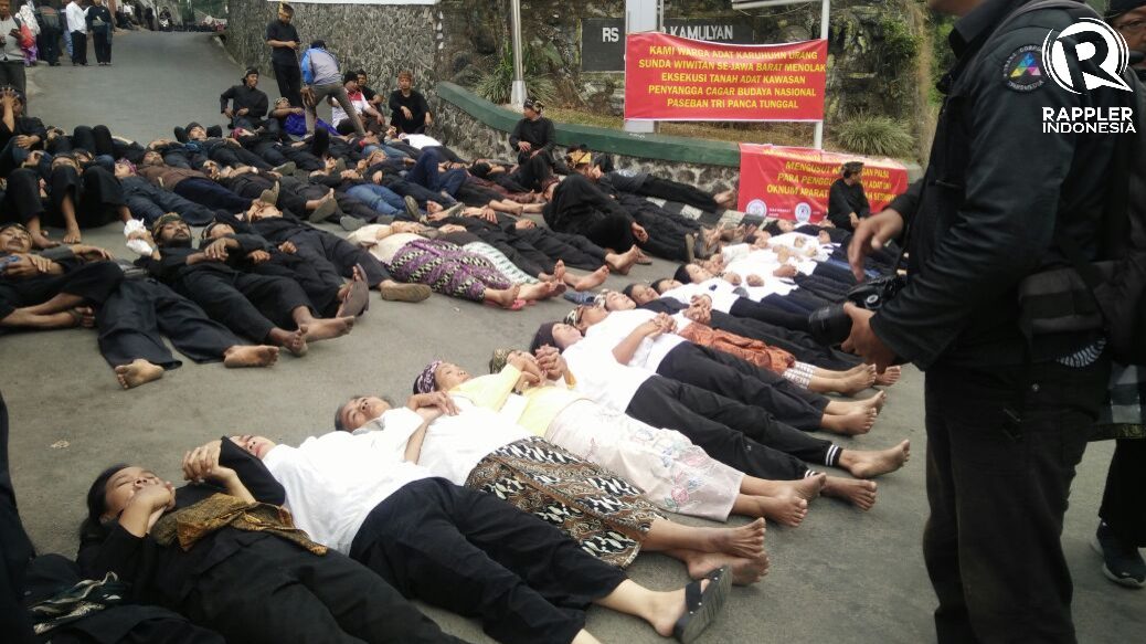 FOTO: Upaya perlawanan eksekusi cagar budaya nasional Sunda Wiwitan