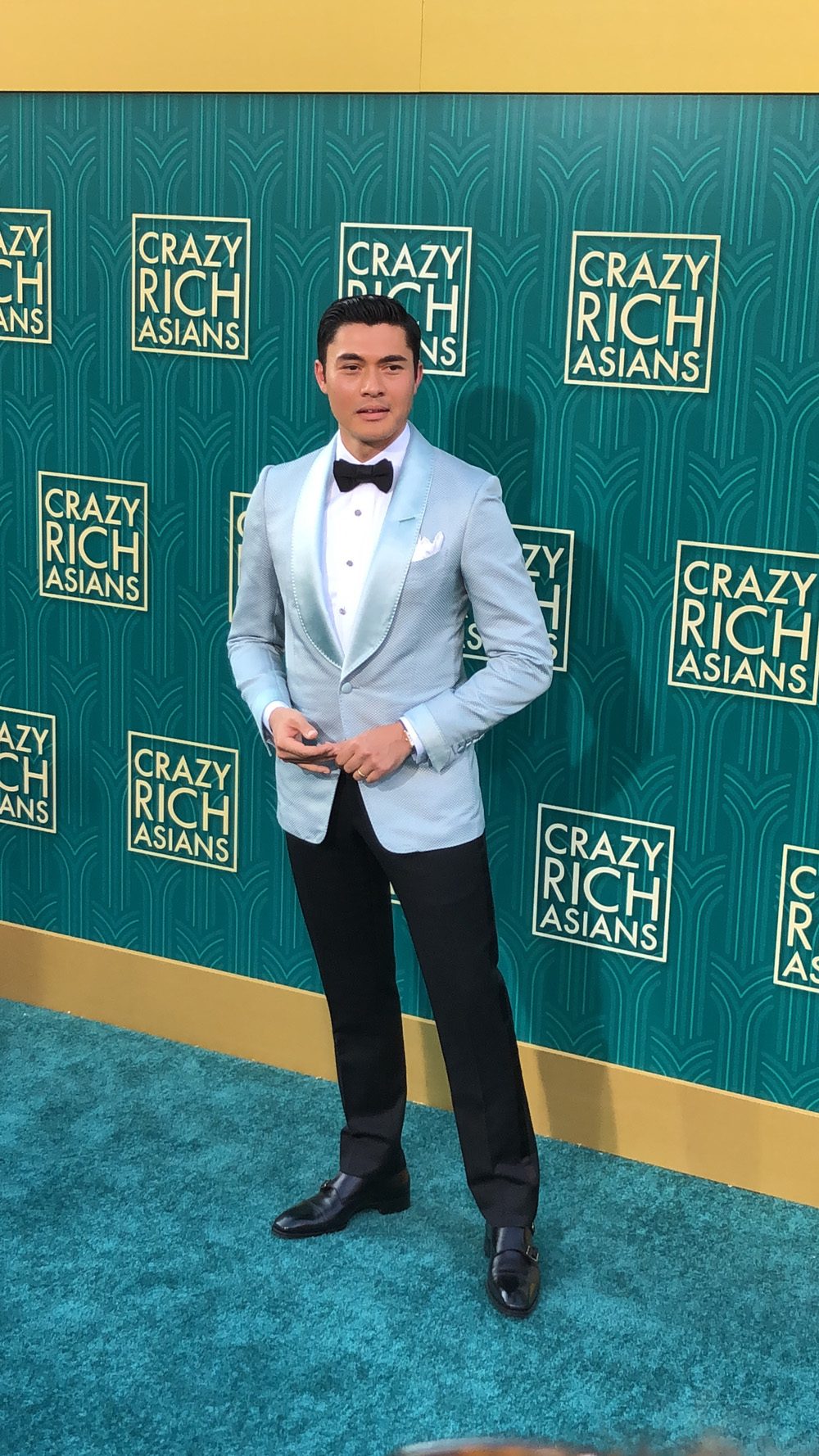HENRY GOLDING. The actor plays Nick Young. 