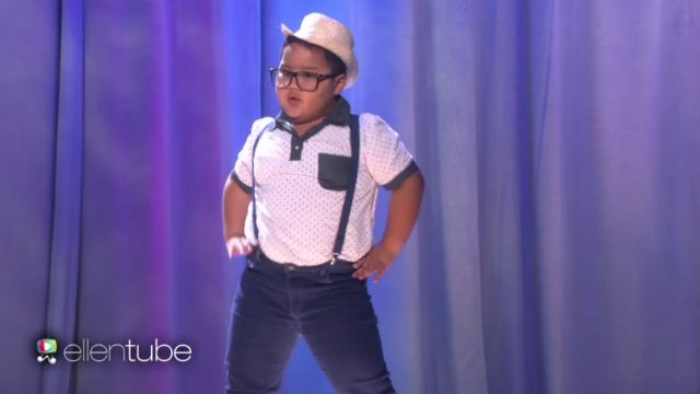 'SINGLE LADIES.' John Philip 'Balang' Bughaw appears on the 'Ellen' show and dances to Beyonce's 'Single Ladies.' Screengrab from YouTube/theEllenShow  