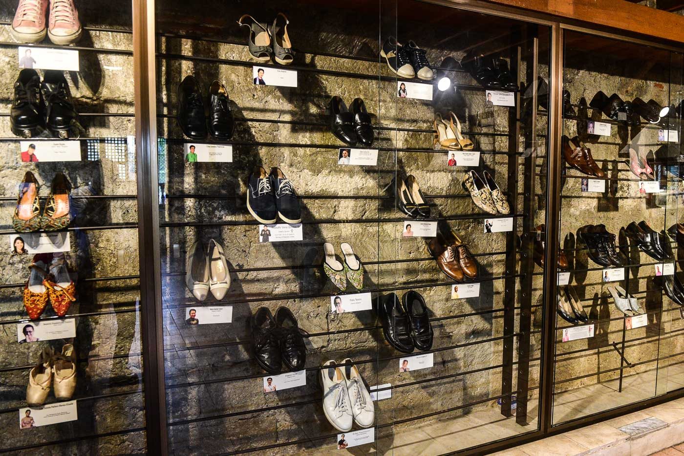 FAMOUS FOOTWEAR. The Marikina Shoe Museum features shoes from celebrities and politicians. Photo by LeAnne Jazul/Rappler 