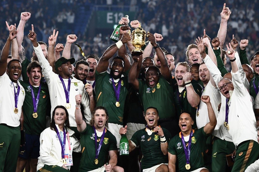 South Africa dominates England to cop 2019 Rugby World Cup