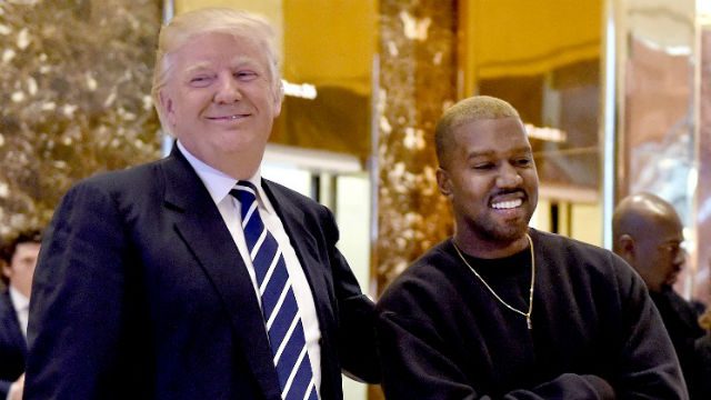 Kanye West emerges from hospital to meet Donald Trump