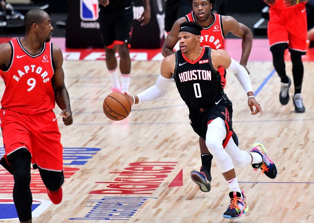 Controversy-hit Rockets beat Raptors in Japan preseason game