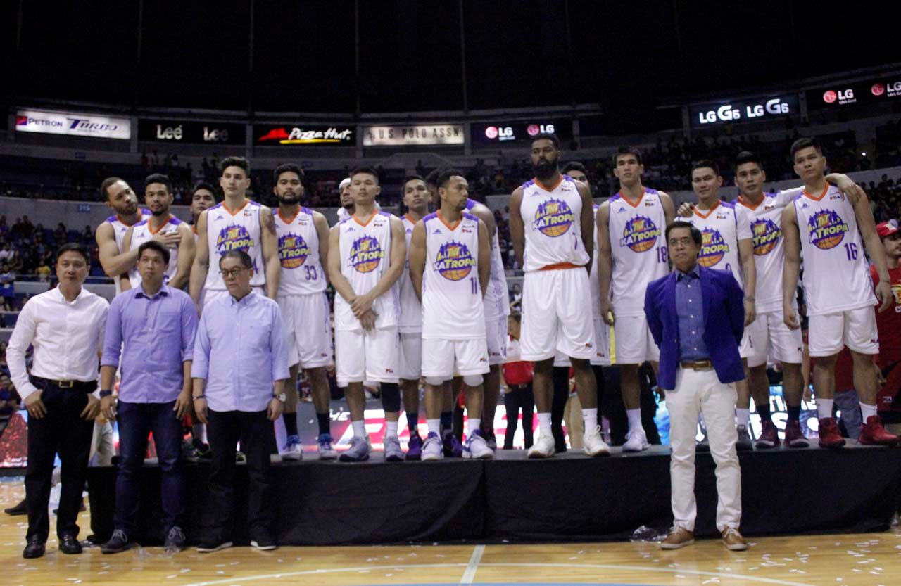 RUNNER-UP. TNT falls short in 6 games. Photo from PBA Images 