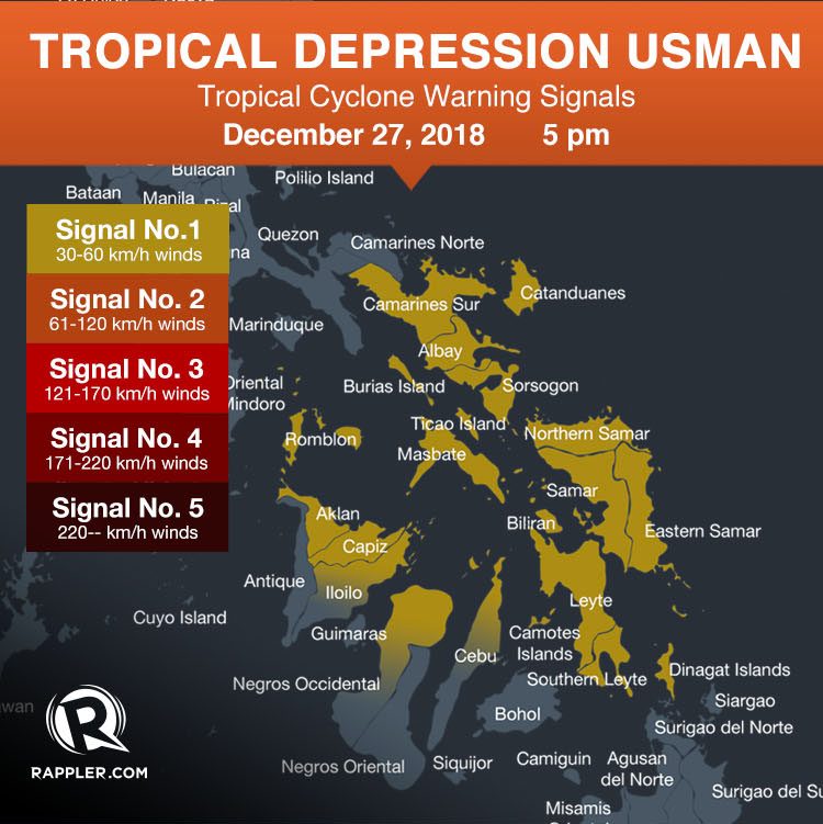 Depresi Tropis Usman kembali melambat
