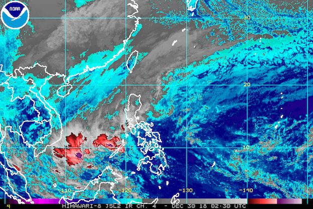 Rainy December 30 in Luzon due to LPA, cold front