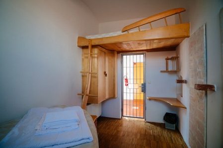 A look inside a Slovenian prison-turned-hostel