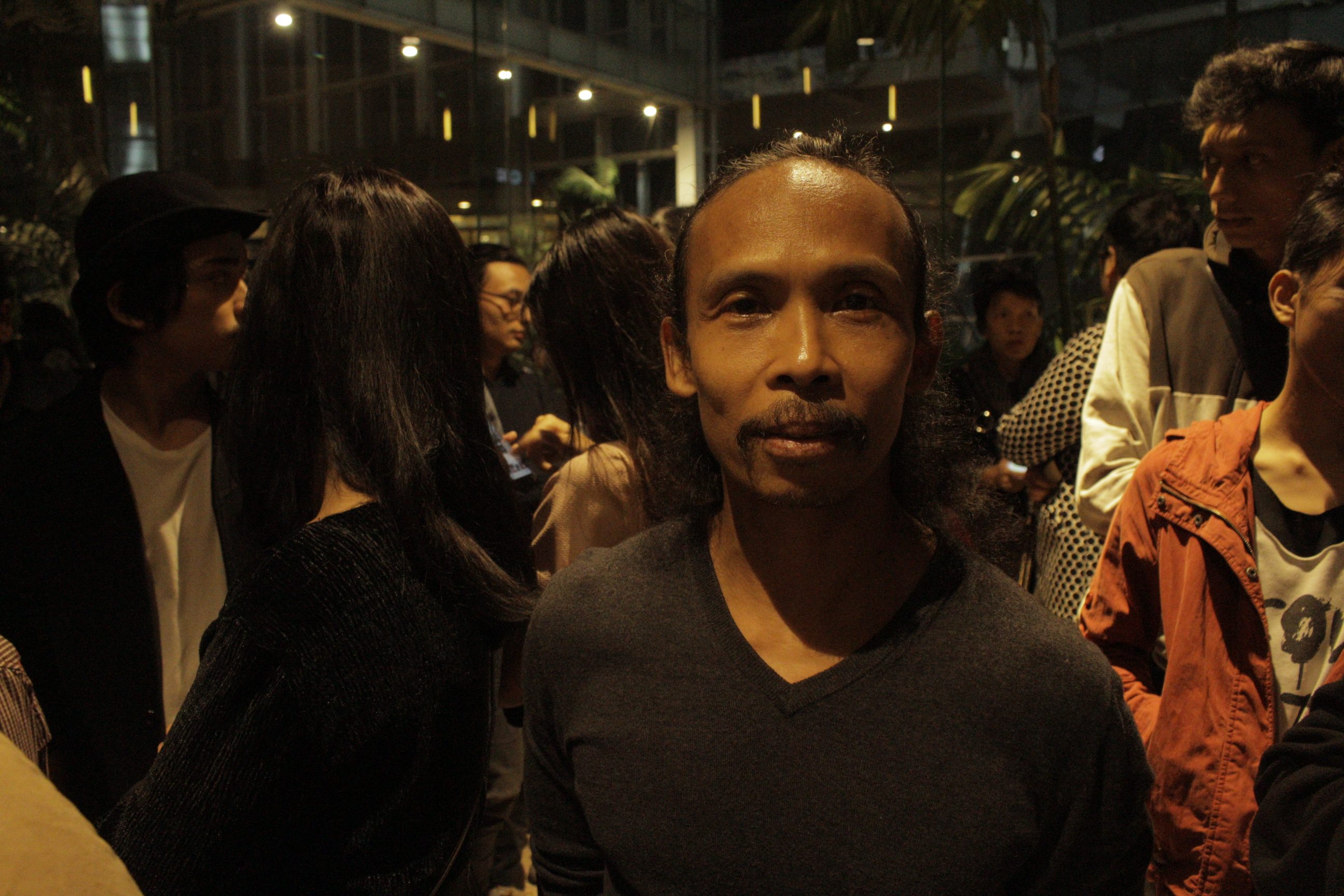Aktor laga Yayan Ruhiyan. Foto oleh Diego Batara/Rappler 