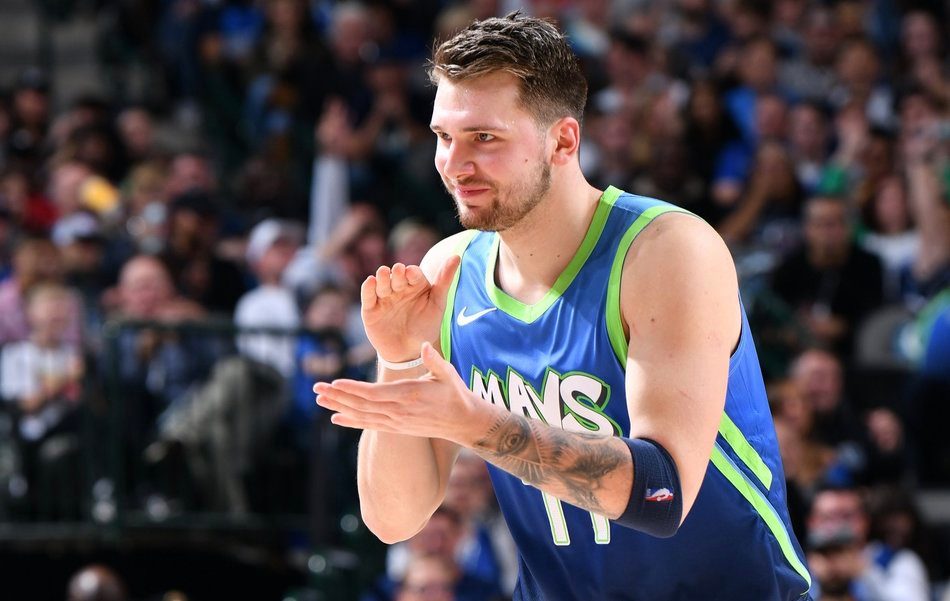 IN THE ZONE. Led by Luka Doncic, the Mavericks try to stay in the playoff mix. Photo from NBA  