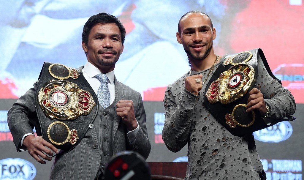 Pacquiao saw 2 weaknesses on Thurman’s fight vs Garcia