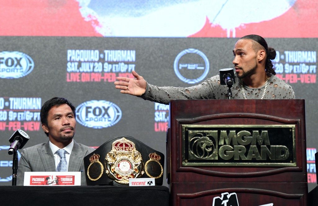 Pacquiao won’t be super champ, says Thurman