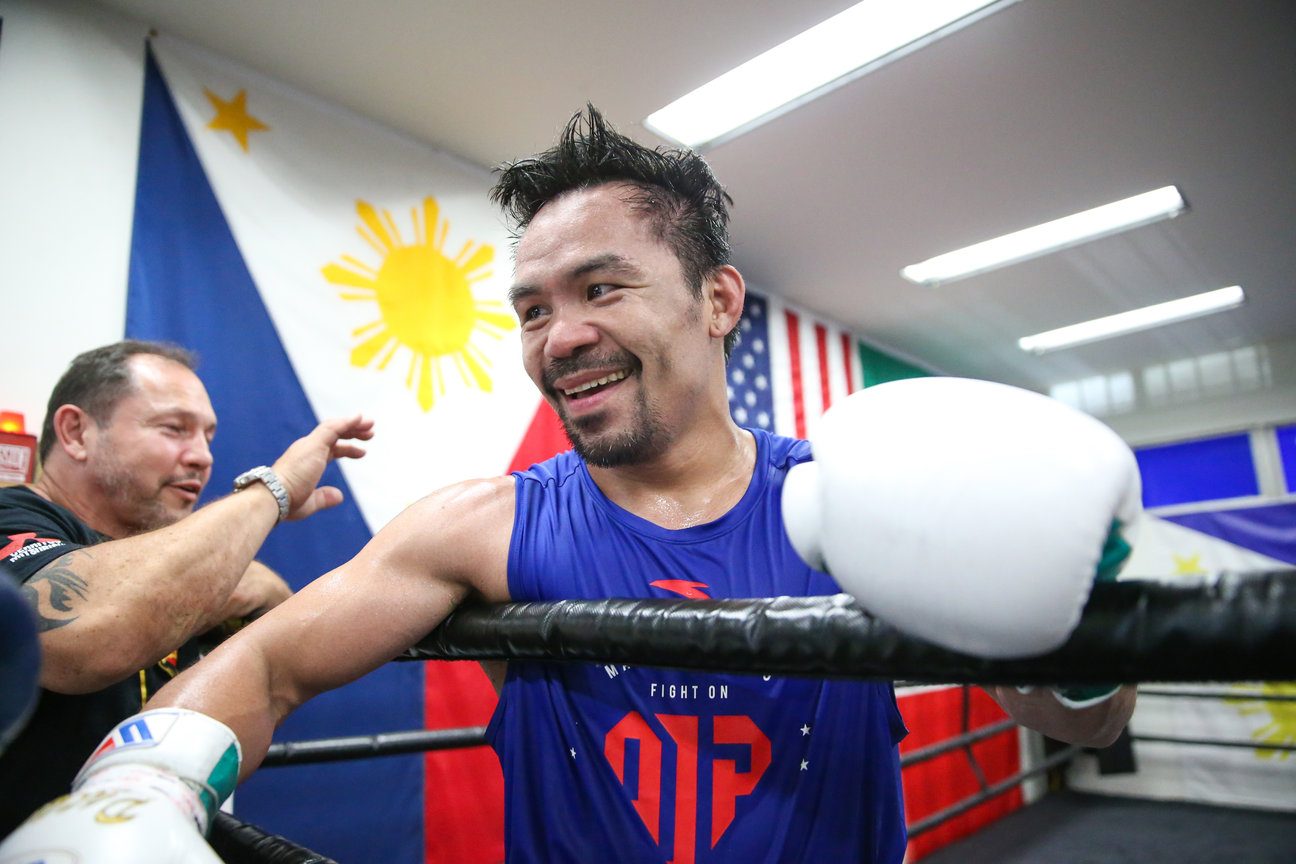 Thurman going down, says Pacquiao sparring partner
