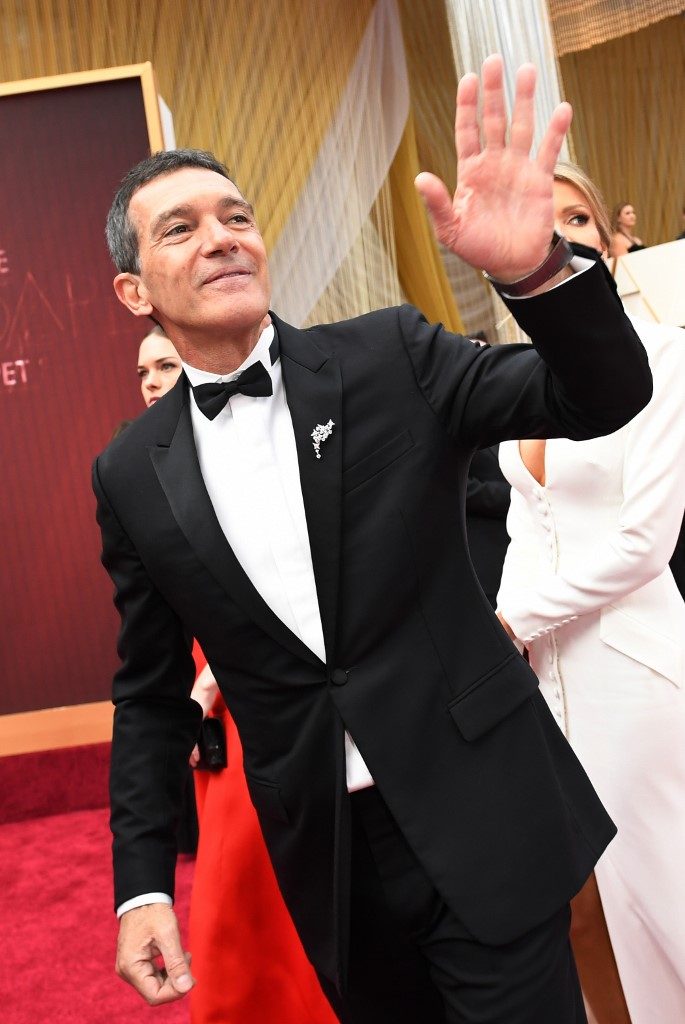 Best Actor nominee Antonio Banderas arrives for the 92nd Oscars at the Dolby Theatre in Hollywood, California on February 9, 2020. Photo by Valerie Macon/ AFP 