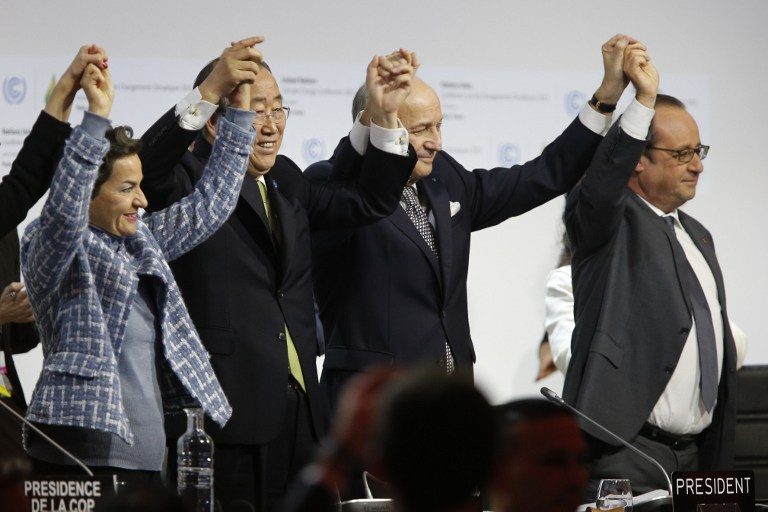 #COP21: Nations agree on historic global climate pact