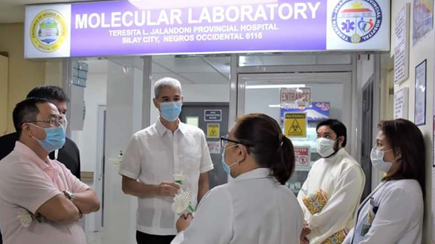 Negros Occidental now has COVID-19 testing lab