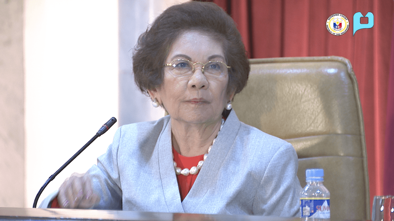Who is Justice Angelina Sandoval-Gutierrez of the JBC?