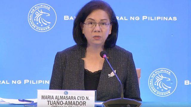 Bangko Sentral appoints Cyd Tuaño Amador as officer-in-charge