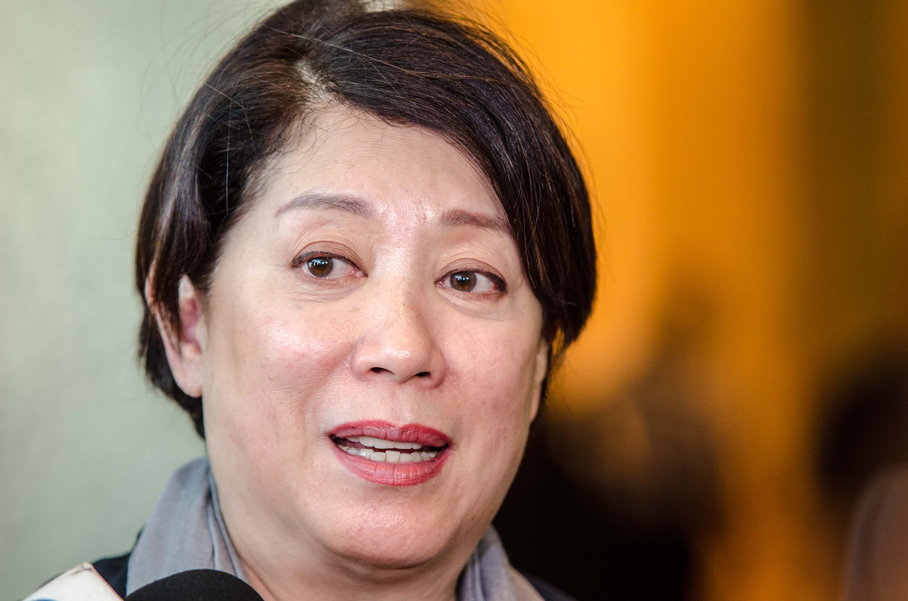 WORK TOGETHER. 'The public and private sectors are working together to participate in international trade through e-commerce and opportunities being offered by the digital age,' Magsaysay-Ho says. Photo by Rob Reyes/Rappler  